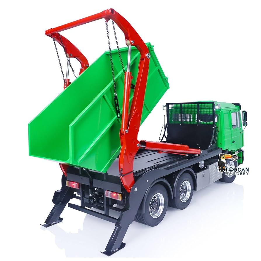 Amazon.com: TOUCAN RC HOBBY 1/14 RC Hydraulic Skip Loader